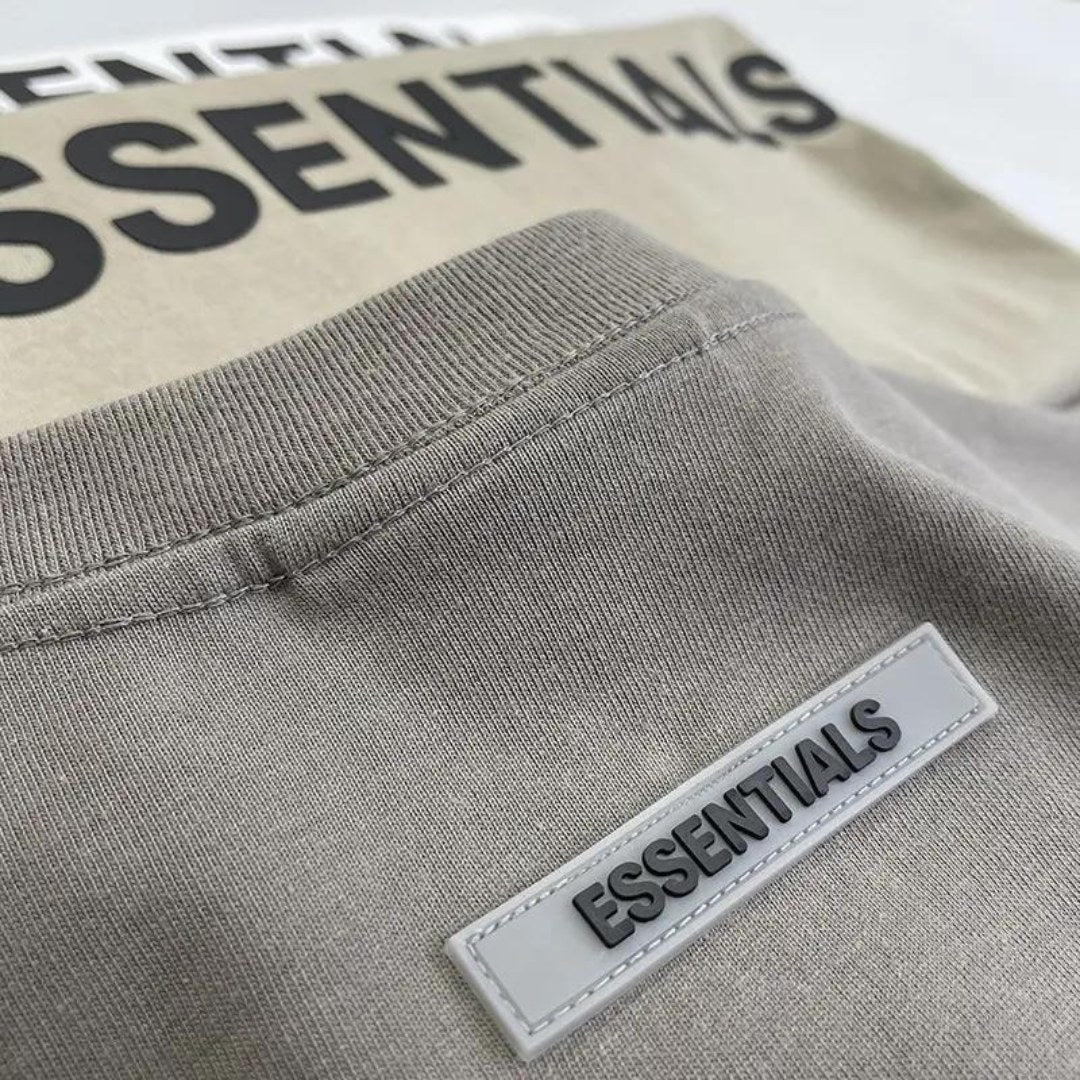 Qamis x Essentials Summer T-Shirt – 100% Cotton, Clean & Minimal