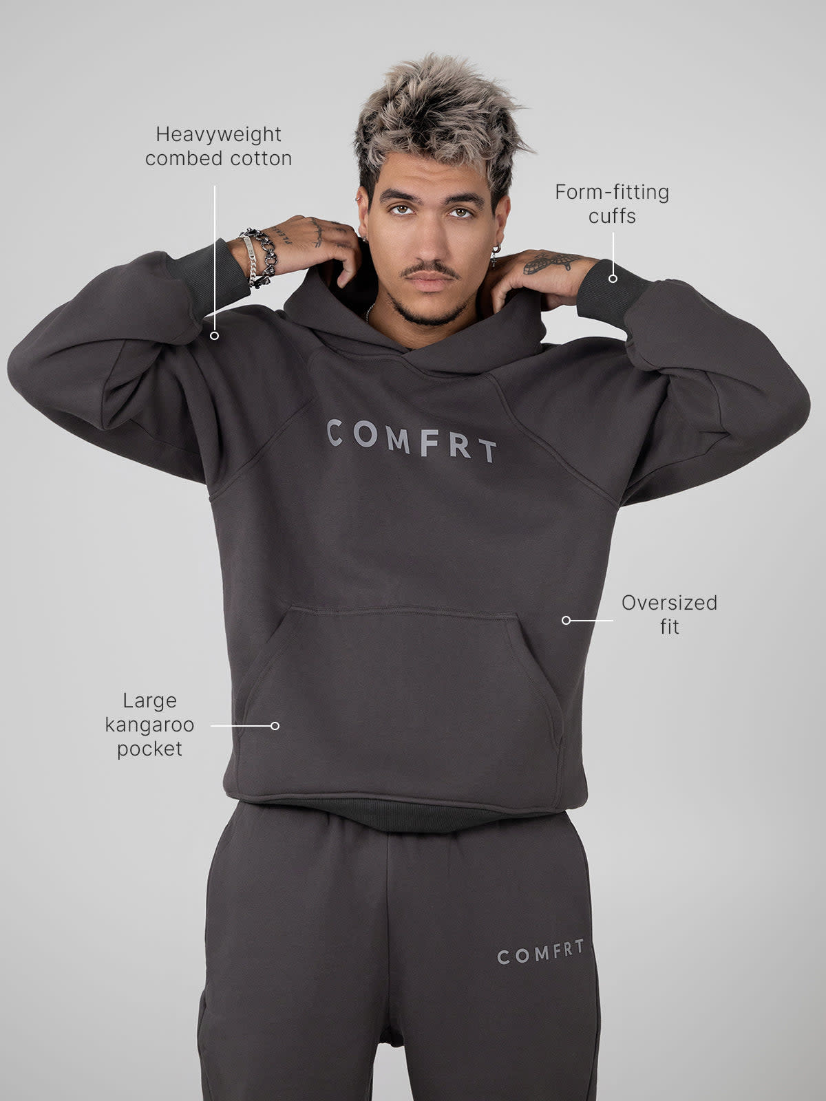 Qamis x Comfrt Unisex Tranquil Hoodie