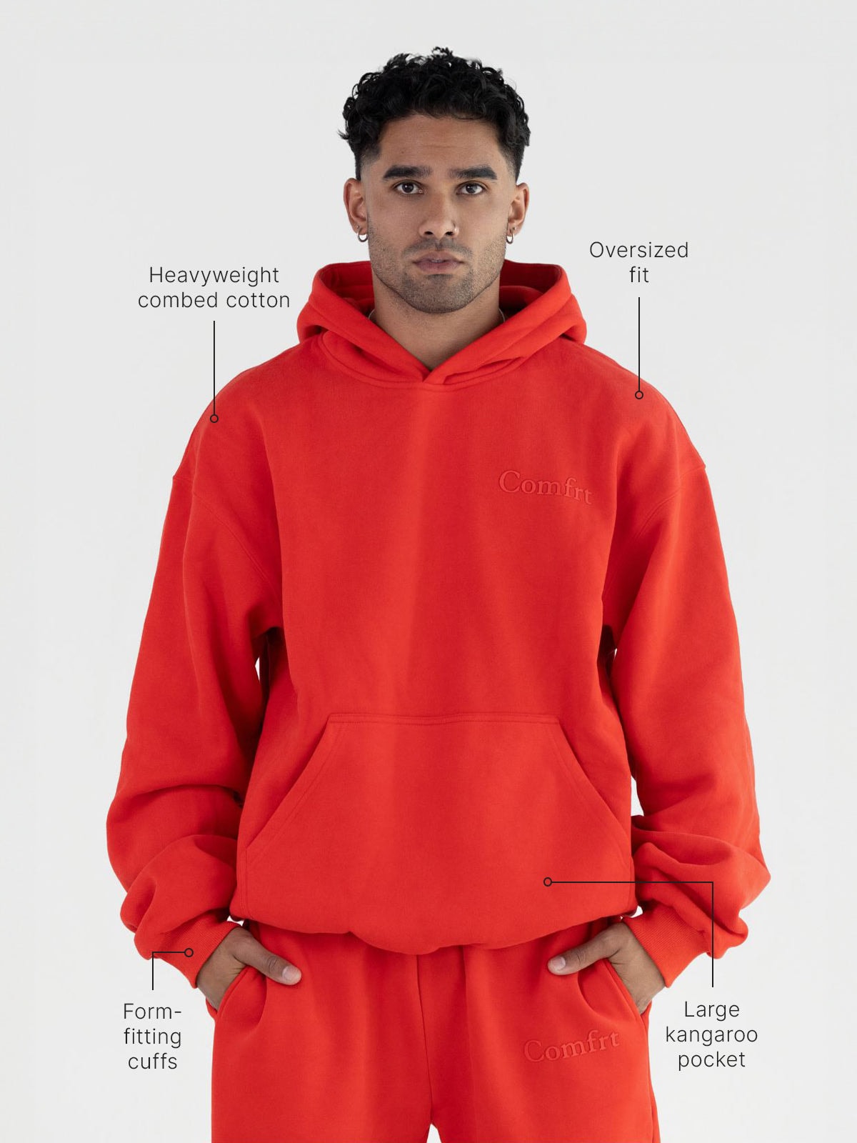 Qamis™ x Comfrt Unisex Minimalist Hoodie