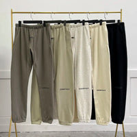 Men's Essentials Sweatpants Male Fashion Brand Printed Letters 100% Cotton Hip Hop Loose Unisex Jogging Oversized Pants Women