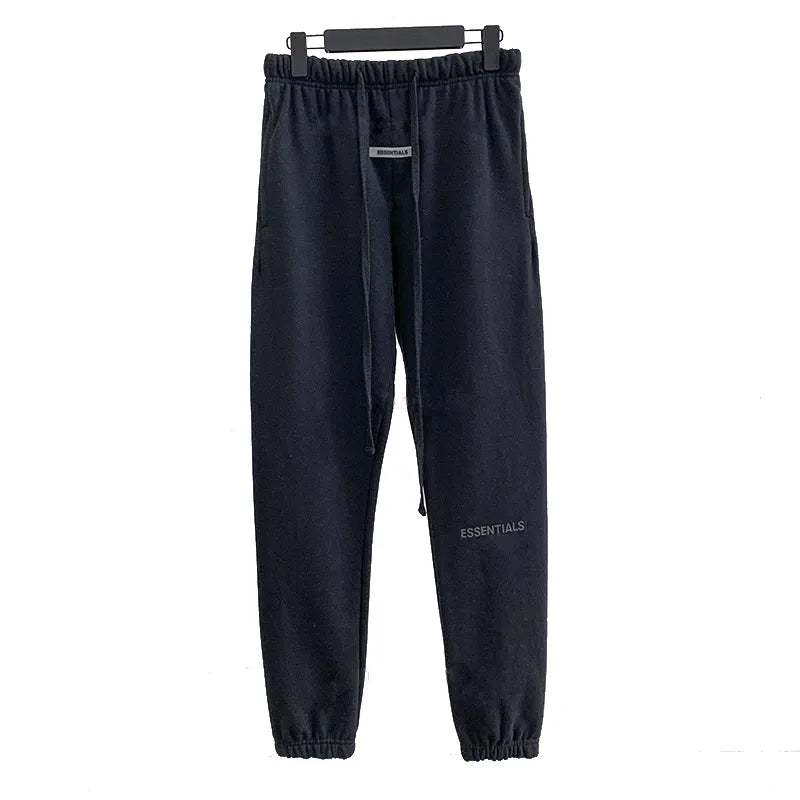 Men's Essentials Sweatpants Male Fashion Brand Printed Letters 100% Cotton Hip Hop Loose Unisex Jogging Oversized Pants Women