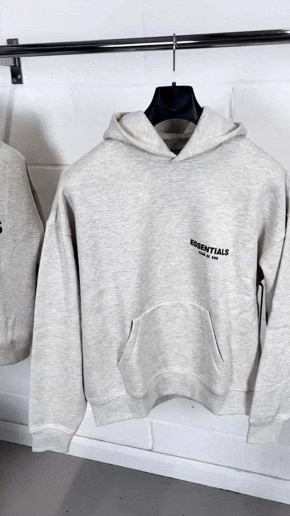 The Qamis™ Fear of God Essentials Pullover Chest Logo Hoodie (SS22)