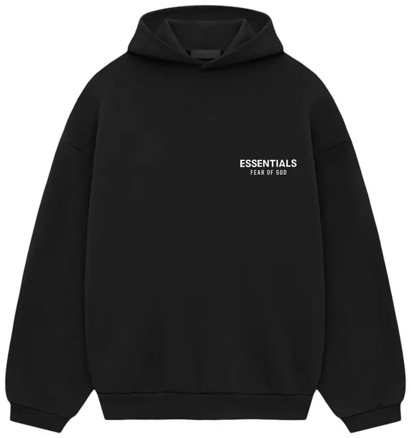 The Qamis™ Fear of God Essentials Pullover Chest Logo Hoodie (SS22)