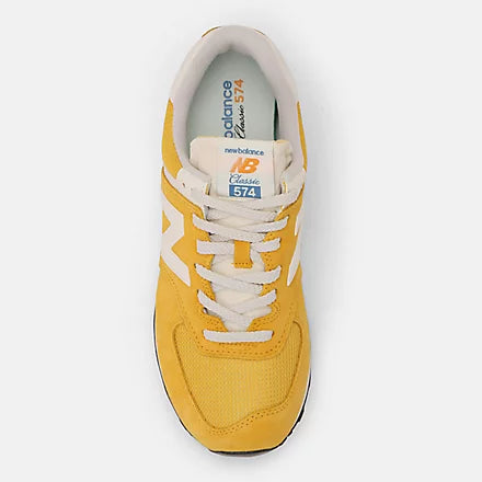 New Balance 574 Classic Sneakers – Suede/Mesh Comfort