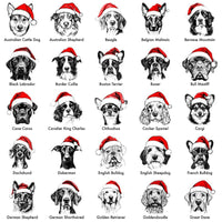 Santa Paws™ Christmas Dog Sweatshirt — 50 Breeds, 1 Festive Spirit 🎅