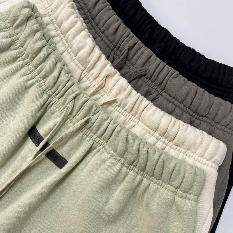 Qamis™ x Essentials Summer Shorts – 100% Cotton, Minimal & Clean