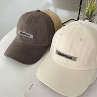 ESSENTIALS Silicagel Adjustable Baseball Cap – Unisex