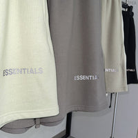 Qamis™ x Essentials Summer Shorts – 100% Cotton, Minimal & Clean