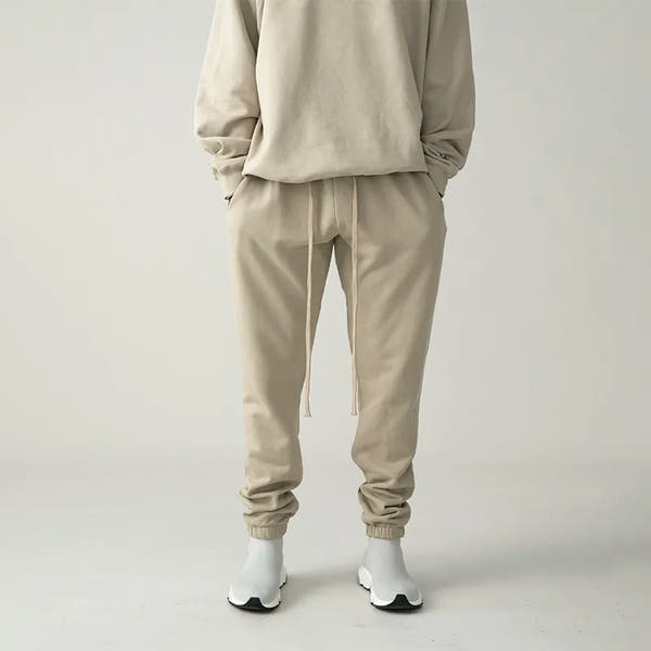 New High Quality Sweatpants 100% Cotton Hoodie Jogging Pants Fashion Unisex High Street Hip Hop Sports Pants