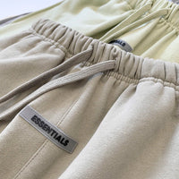 Qamis™ x Essentials Summer Shorts – 100% Cotton, Minimal & Clean