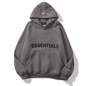 The Qamis™ x Essentials Hoodie -Unisex Essentials Letter Print Hoodie - 100% Cotton High-Quality Streetwear